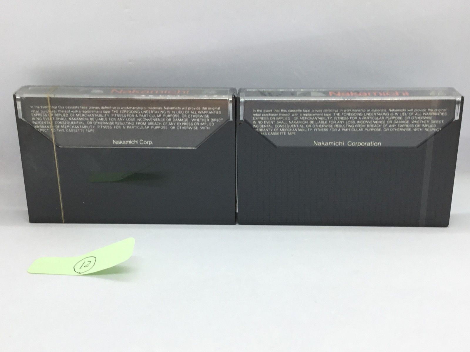 カセットテープ ナカミチ