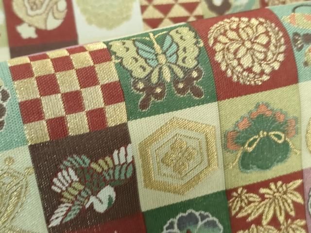 平和屋本店□極上 本場筑前博多織 草木染 手織工房 染匠:小森久 両面