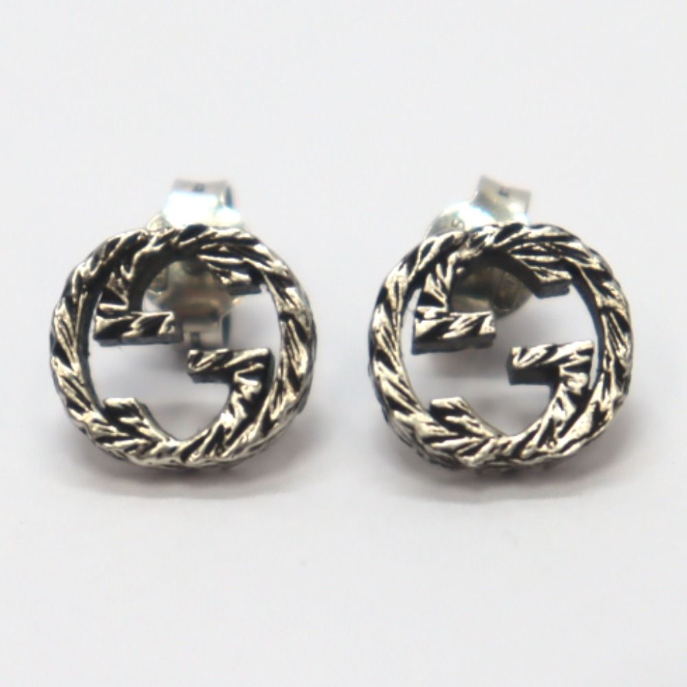 GUCCIピアス gucci ピアス レディース グッチ アクセサリー GGロゴ シルバー 223321