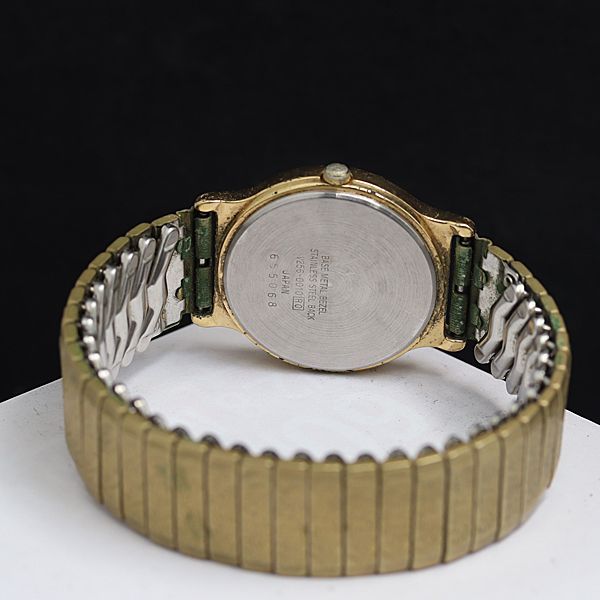 セイコー アルバ V256-0010 ムーンフェイズ QZ 白文字盤 レディース