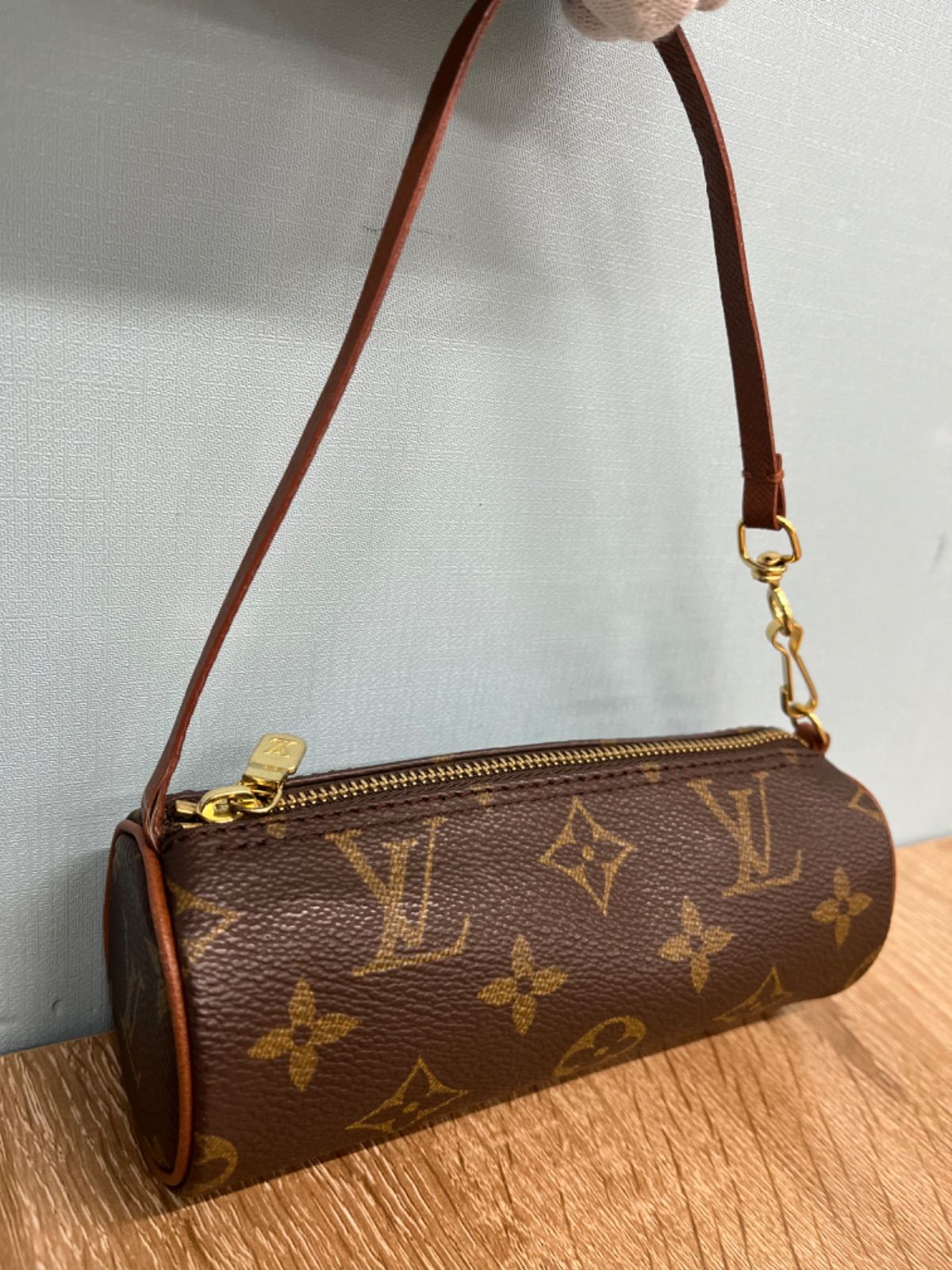 ヴィトンモノグラムVUITTON パピヨンミニポーチ