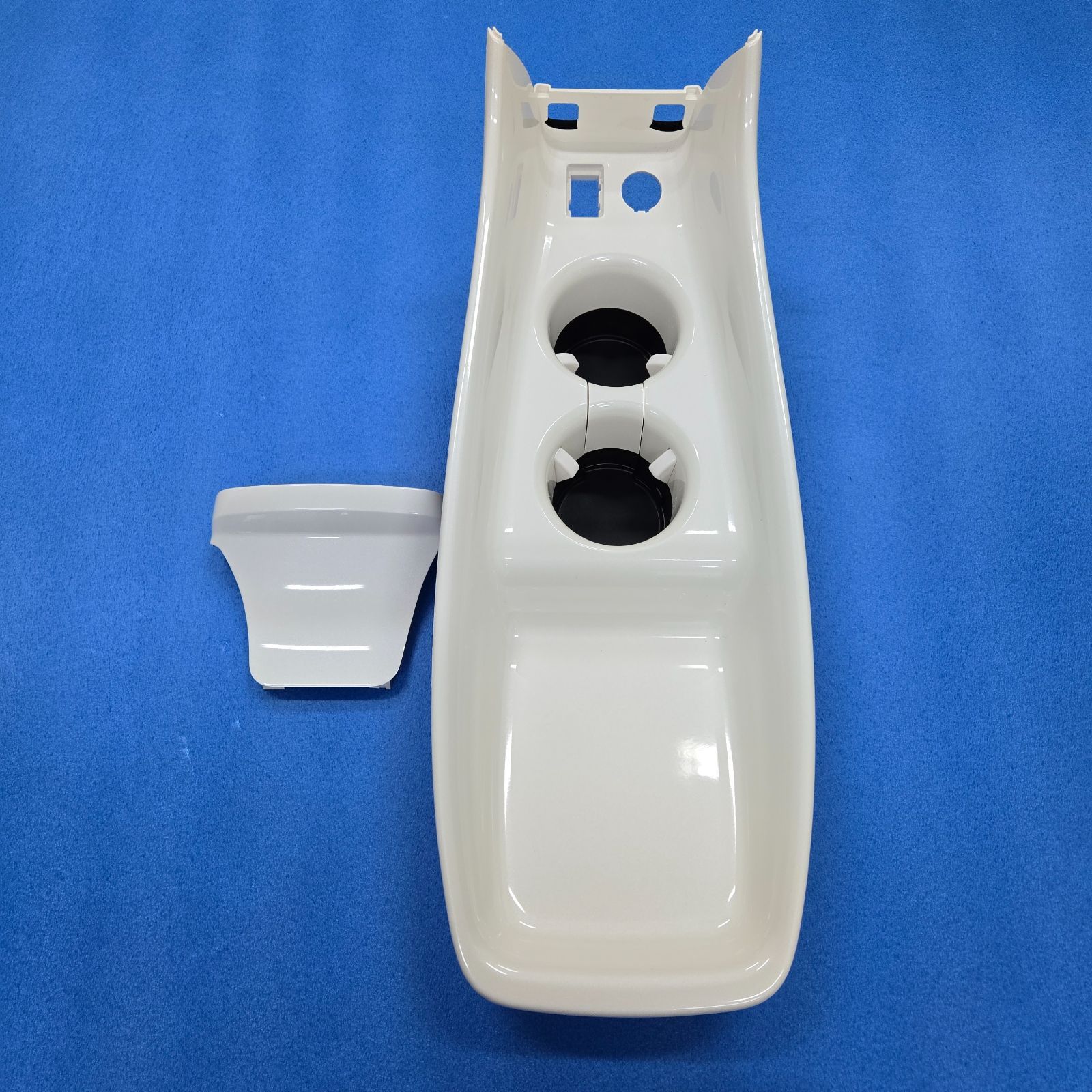 トヨタ 純正センターコンソールトレイセット ホワイト プリウス 50系