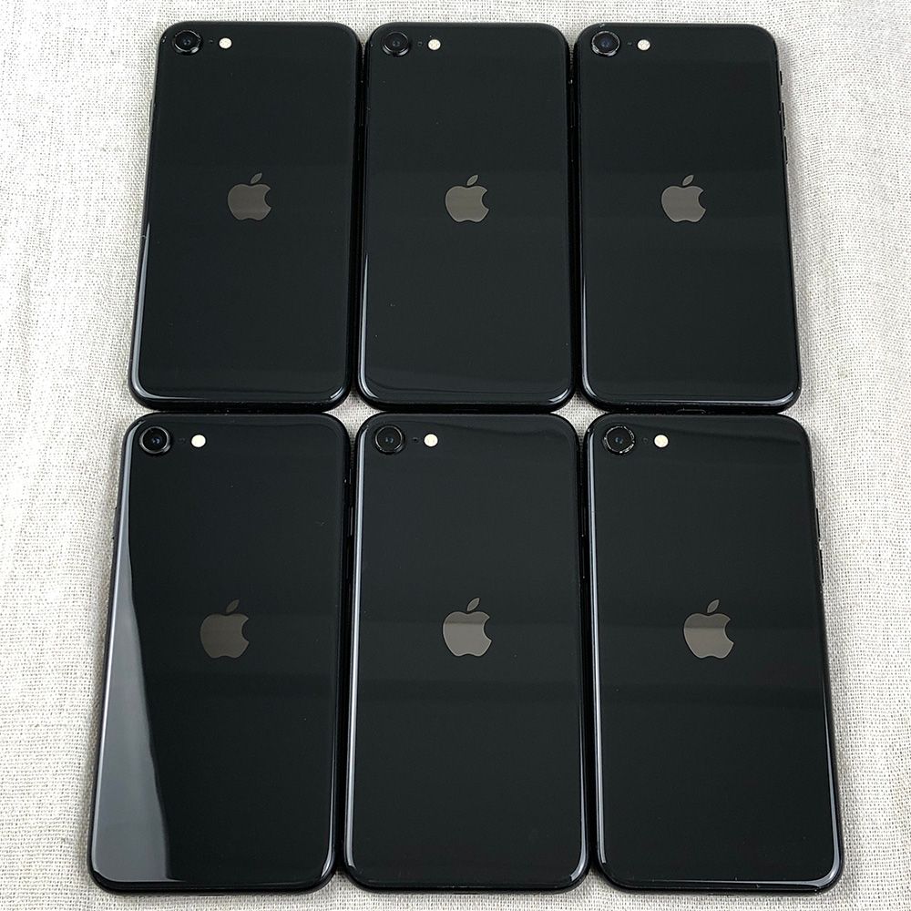◇ジャンク品◇【6点セット・SIMロック解除済】Apple iPhone SE