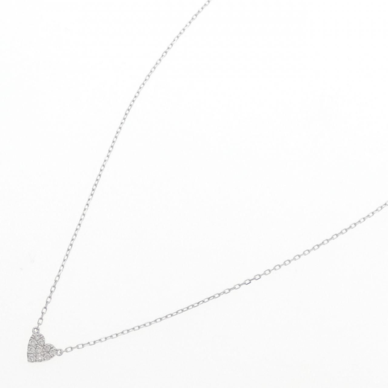 アーカー ハートパヴェ ネックレス 0.05CT