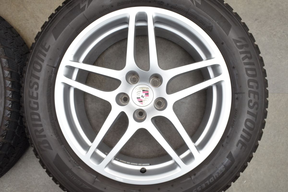 ポルシェマカンX-ICE SNOW SUV18インチスタッドレス4本 22年製 2025年最新