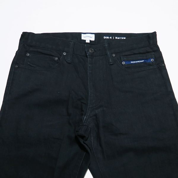 DESCENDANT ディセンダント DIN-4 NARROW JEANS ナロー ジーンズ DESCENDANT ディセンダント DIN-4 NARROW JEANS ナロー ジーンズ