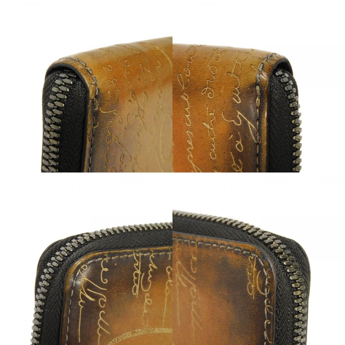 Berluti ベルルッティ ワパ スクリットレザー ジップ コインパース