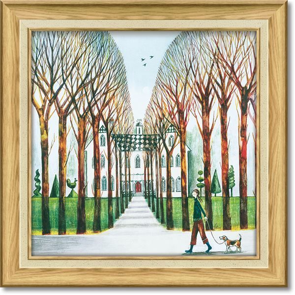 ユーパワー ジョー・ラム Gel加工 アートフレーム 「カーム」 ユーパワー ジョー・ラム Gel加工 アートフレーム 「キャット ナップ