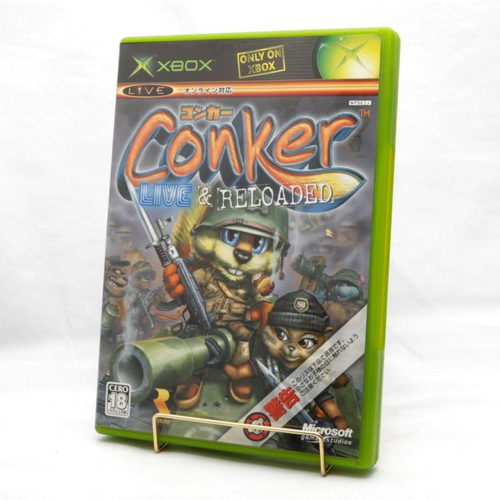 初代Xbox用ソフト Conker Live and Reloaded XBOX コンカー Live and Reloaded