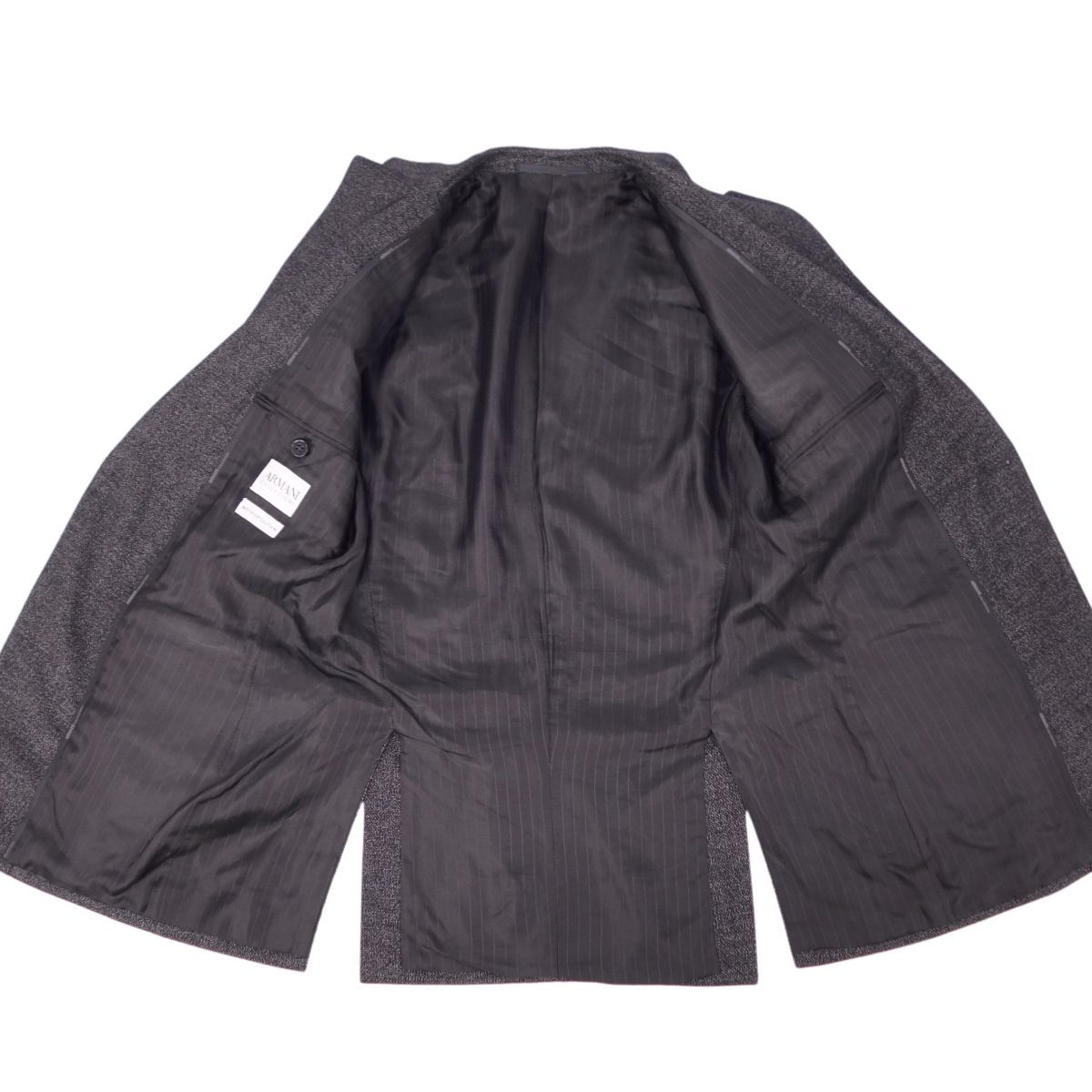 美品 アルマーニ ARMANI COLLEZIONI セットアップ スーツ ジャ - メルカリ