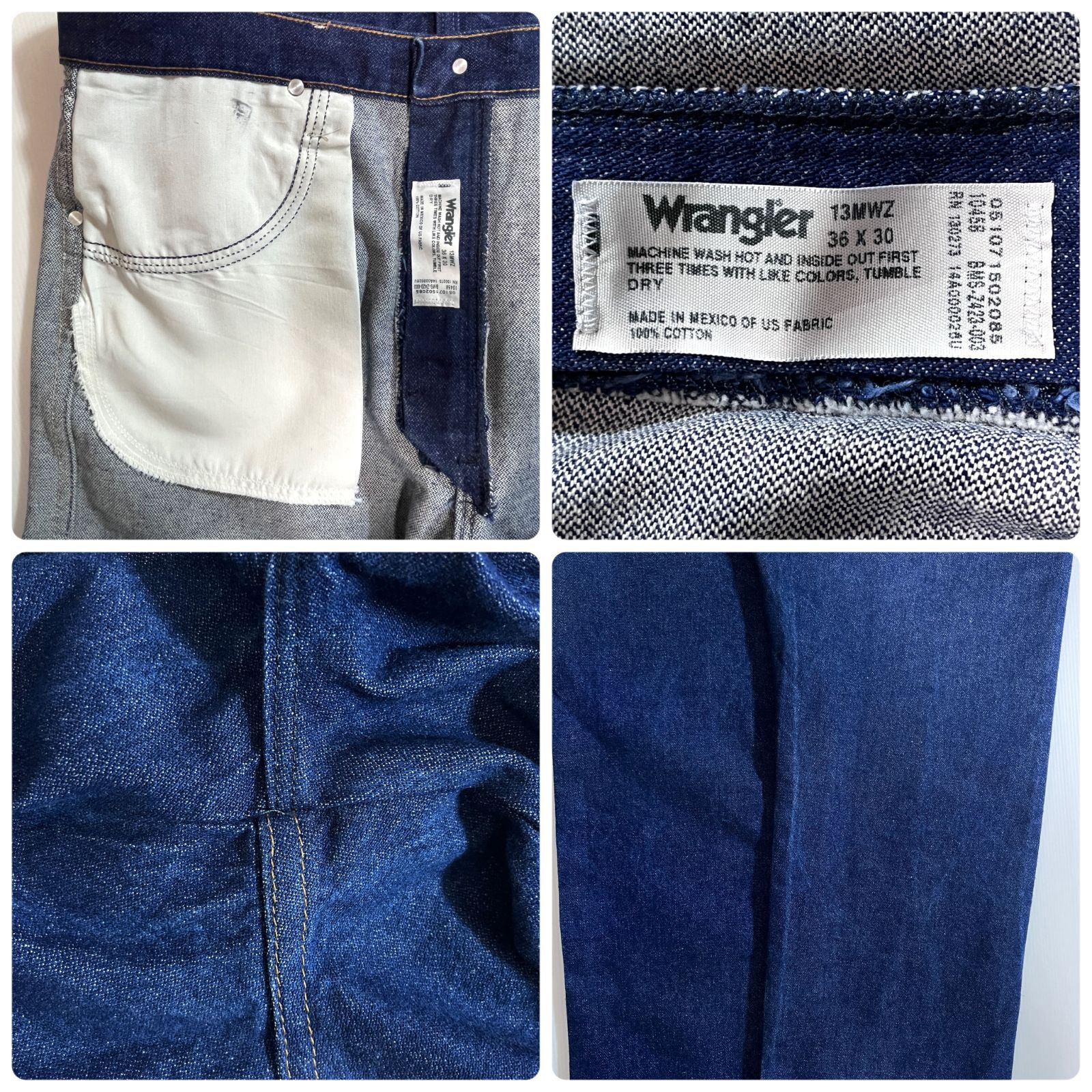 超美品 00s Wrangler ラングラー 13MWZ W36 L30 レギュラーフィット 
