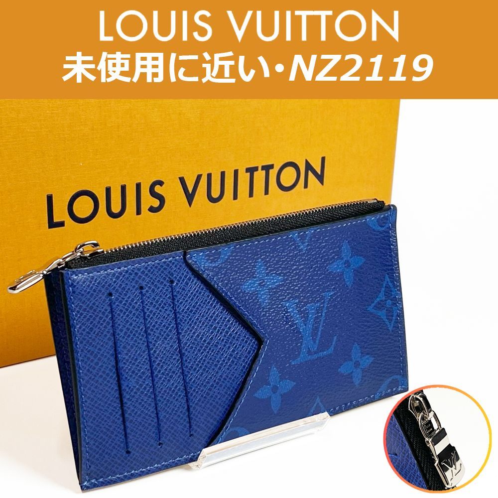 上 ルイヴィトン LOUIS VUITTON タイガラマ コバルト コインカード ホルダー M30270 送料無料 送料込み