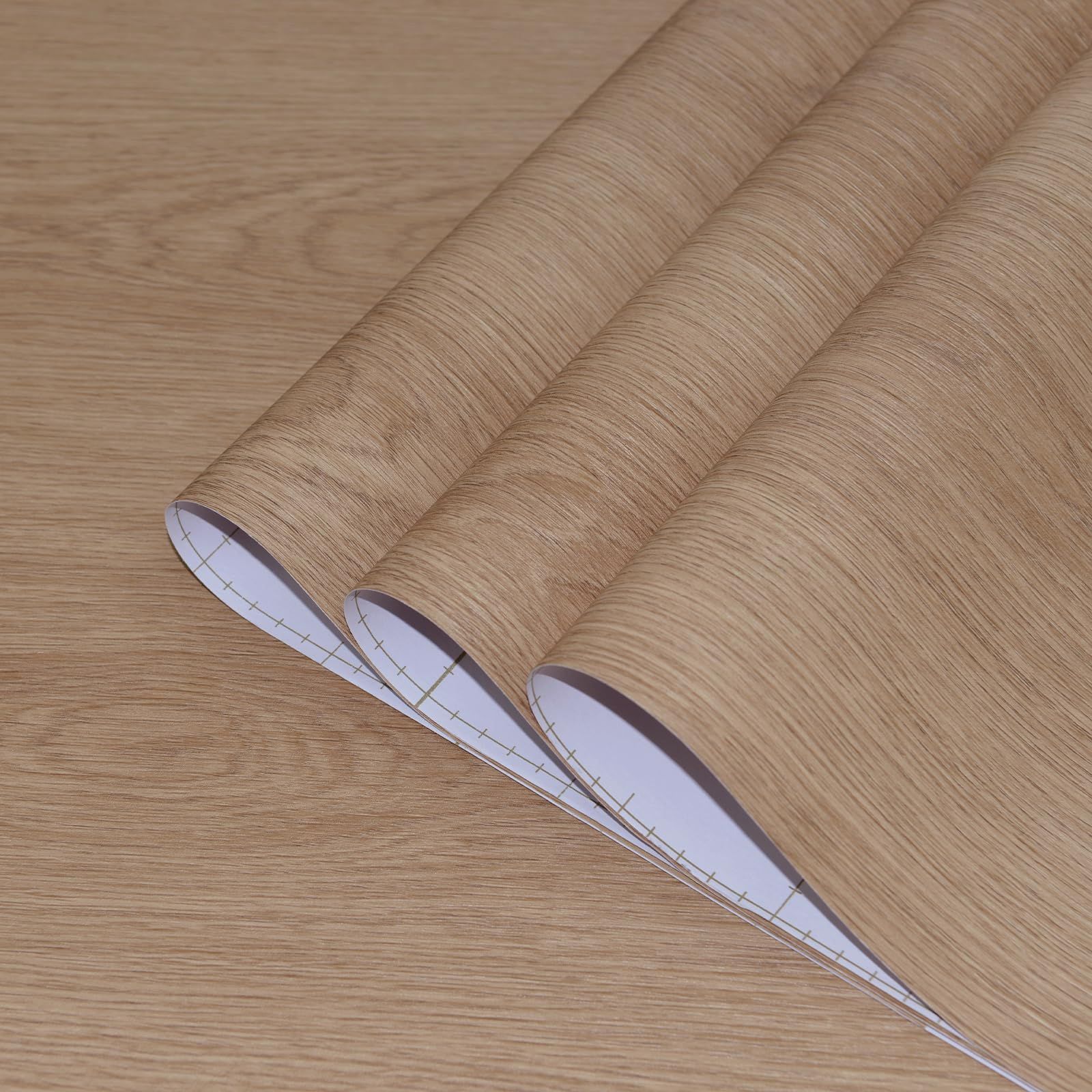 Size 122CM×9M TOTIO 122CMx9M 幅広リメイクシート 木目シート ブラウンオーク自己粘着壁紙 木目調カッティングシート 木目シール 茶色の壁紙シール おしゃれ マット 厚手 耐熱 防水 防油 防汚 防カビ 家具補修シート オーケンシール