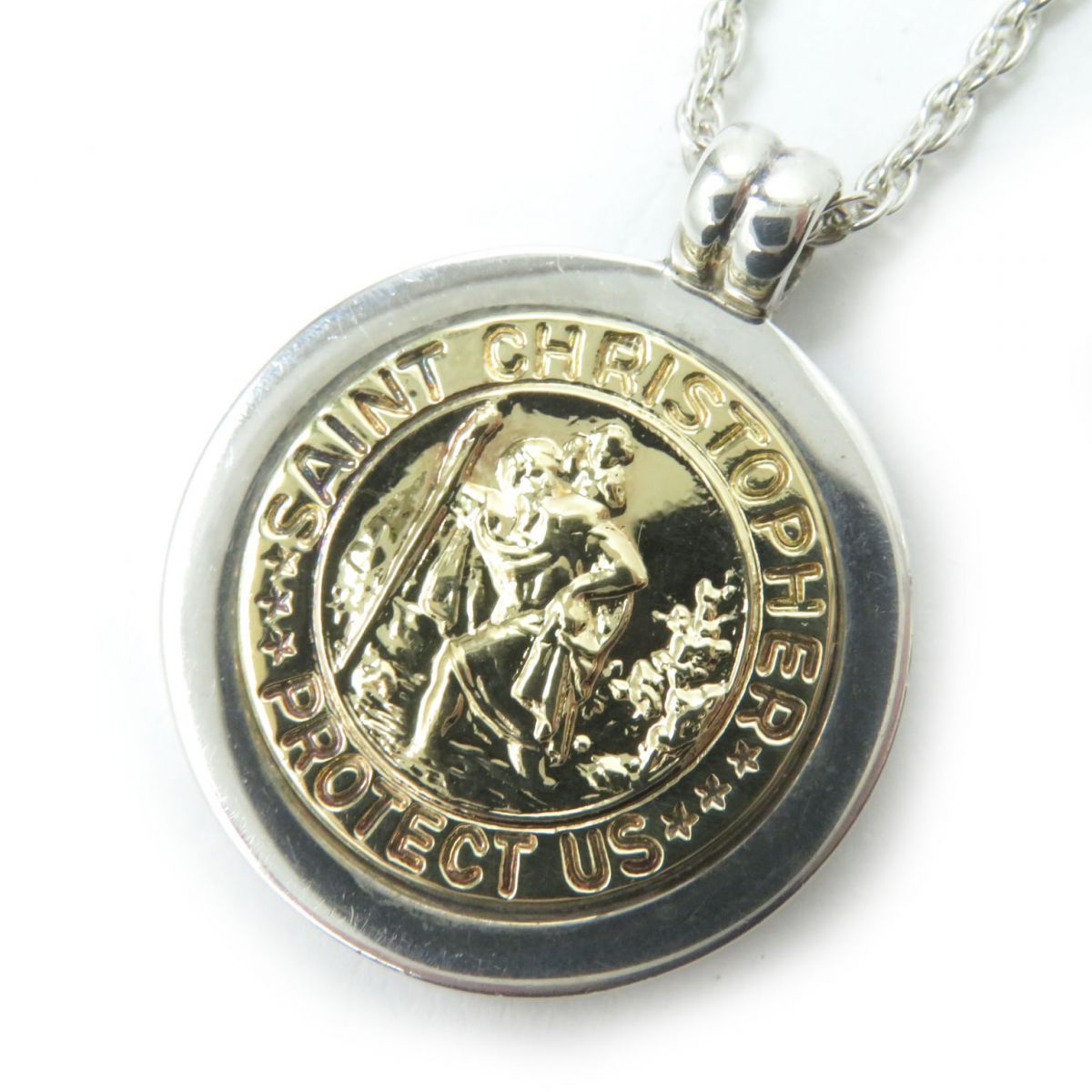 美品☆TIFFANY&CO. ティファニー SAINT CHRISTOPHER セント