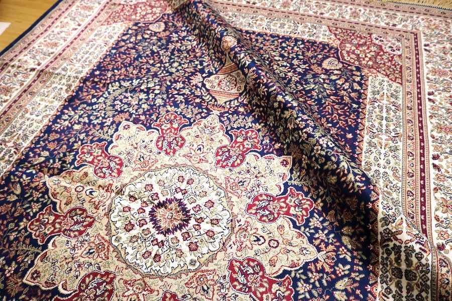 ペルシャ柄絨毯 200×290 新品未使用 大判ラグ カーペット 訳あり