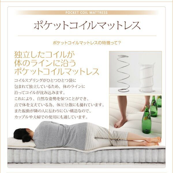 すのこ構造 脚付きマットレス