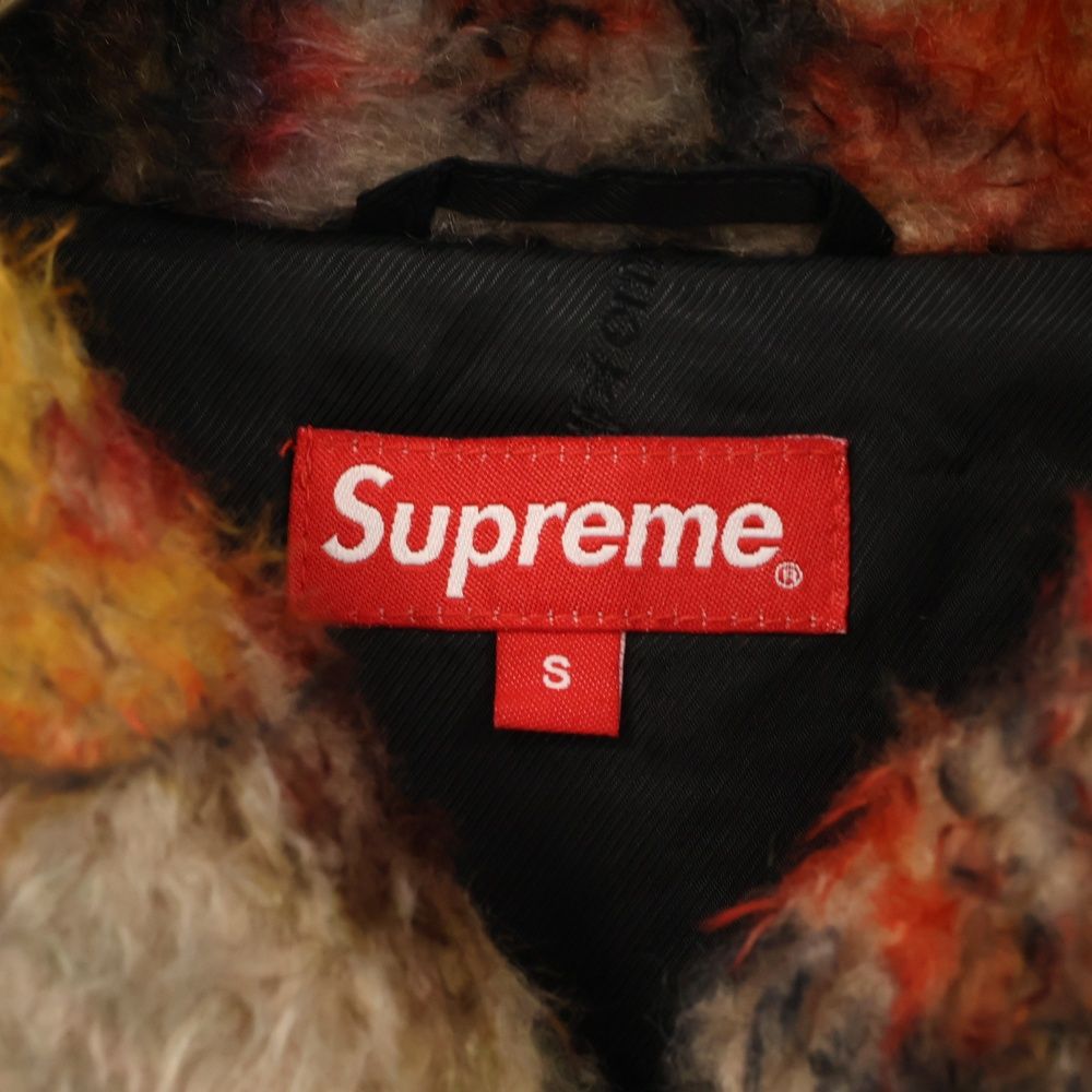 SUPREME (シュプリーム) 19AW Ganesh Faux Fur Jacket ガネーシャ
