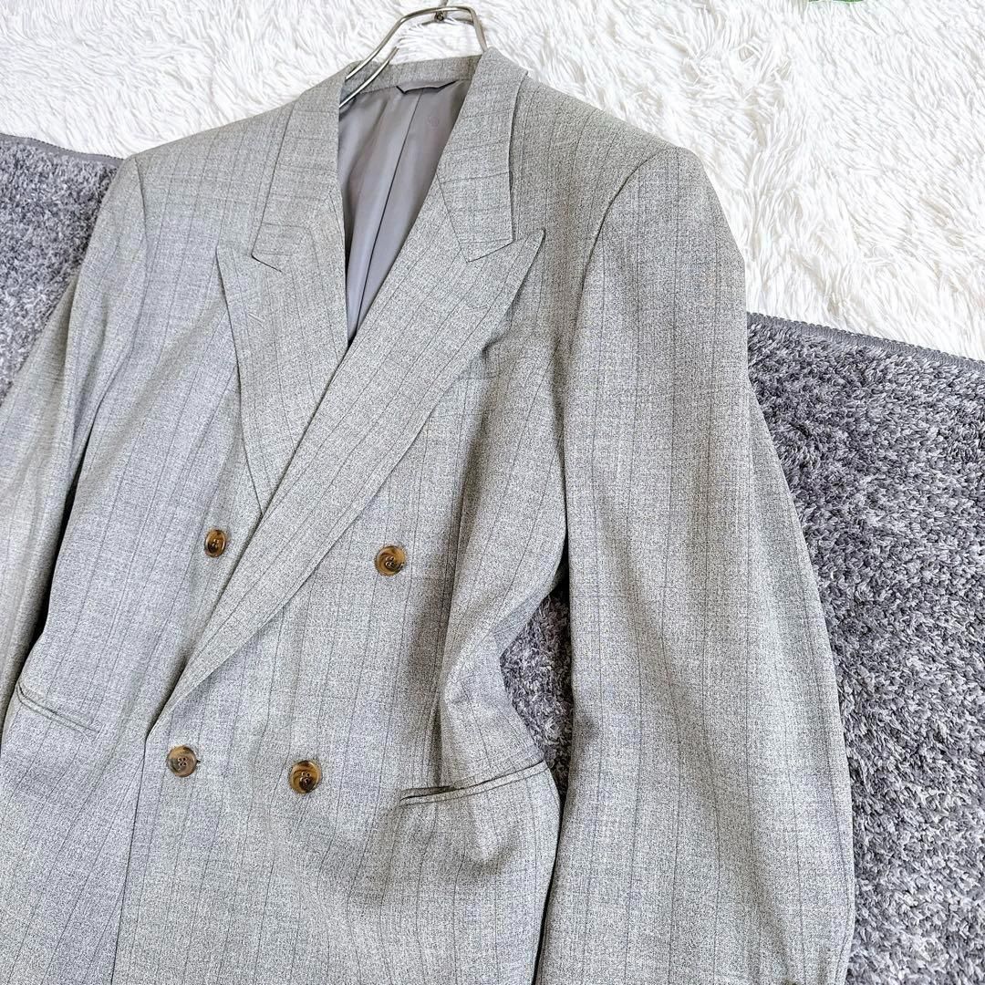 当時物 オールド ディオール セットアップ スーツ チェック柄 ダブル