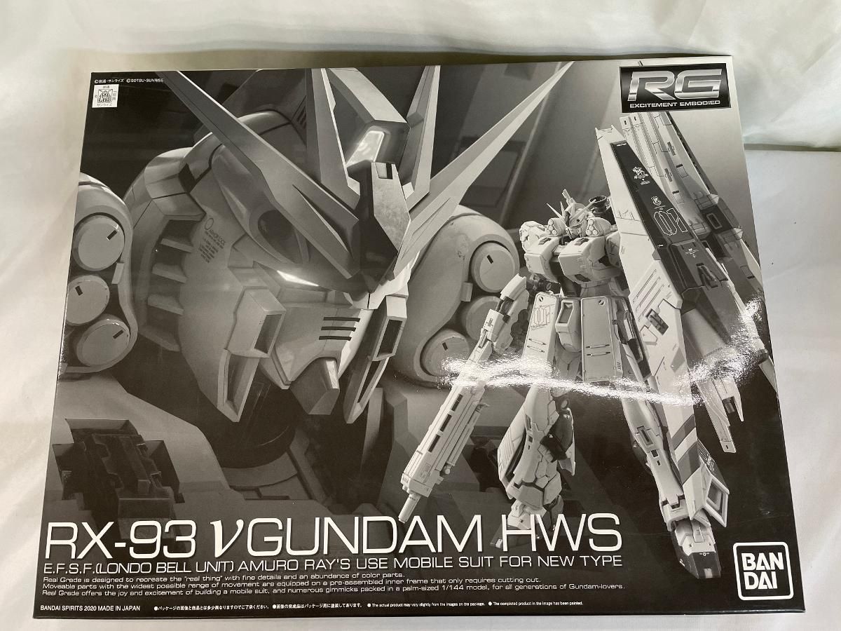 未開封】1/144 RG FA-93HWS νガンダムHWS 「機動戦士ガンダム 逆襲のシャア」 プレミアムバンダイ限定 [5060912] -  メルカリ