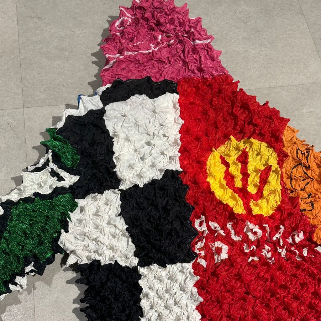 doublet タブレット絞りshibori masu パーカー