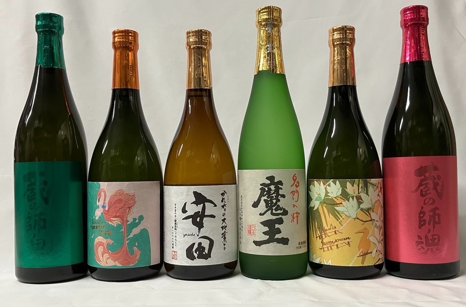 ソーダ割り用720ml芋焼酎６本セット 魔王 flamingo orange sunny cream 安田 他