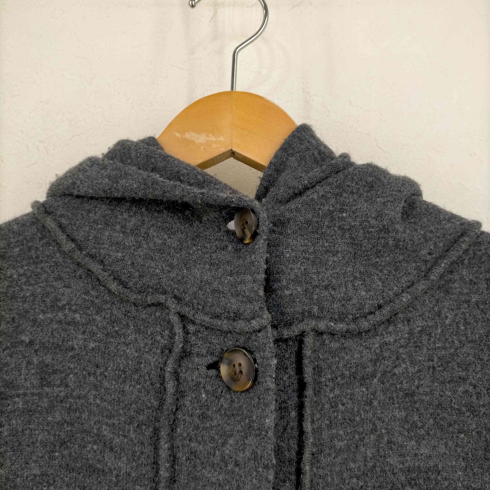 パーバーズ PERVERZE Hoodie Knit Long Coat レディース FREE