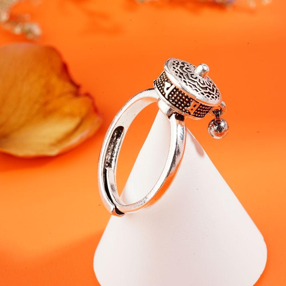 チベットの祈りの輪、仏教の手持ちの祈りの輪、スクロール付きの