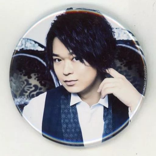 中古】バッジ・ピンズ 土岐隼一(黒ベスト) 缶バッジ 「Shunichi Toki