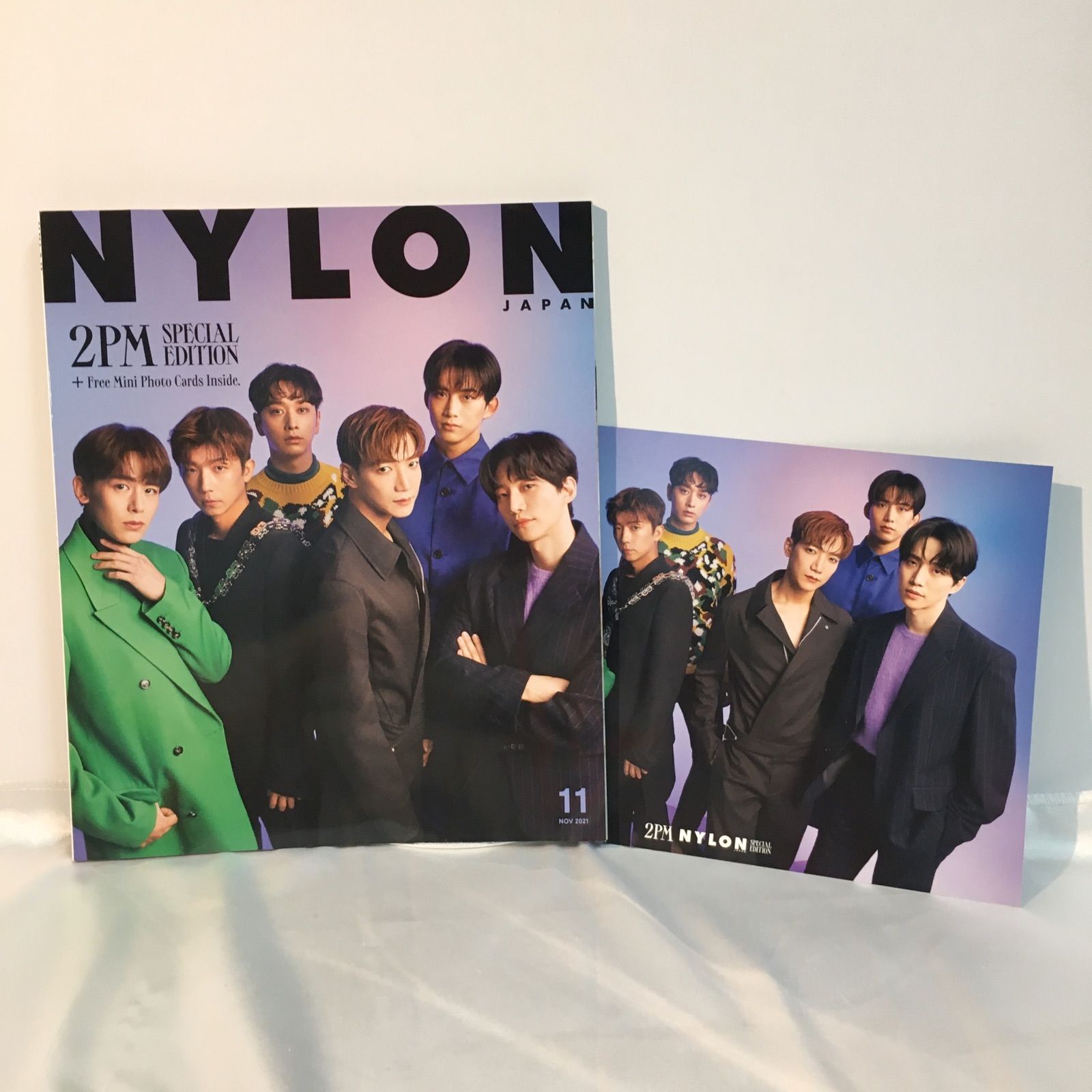 美品】NYLON JAPAN 2021 NOVEMBER NO.210 SPECIAL EDITION 2PM is BACK