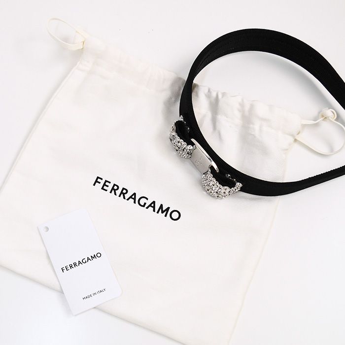 FERRAGAMO フェラガモ カチューシャ ヘアアクセサリー ヴァラ