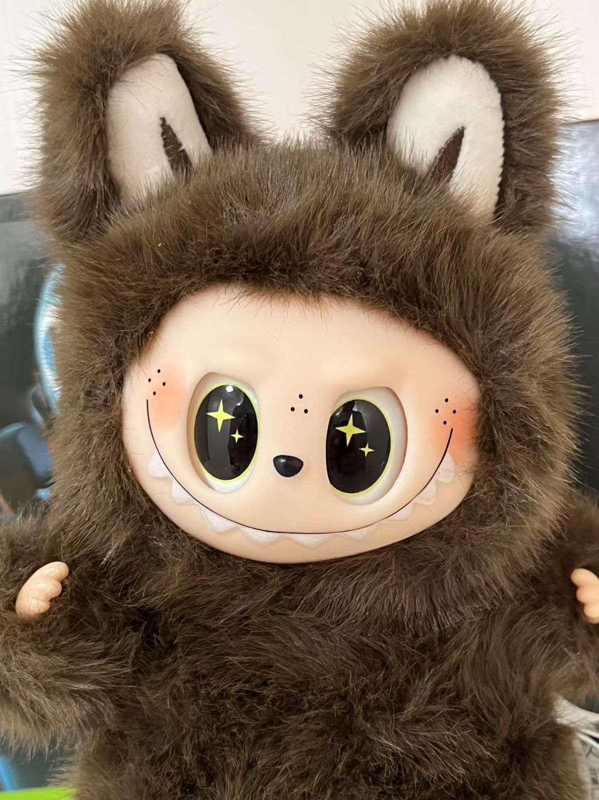 超人気 Zimomo 小首領 LABUBU 海外限定POPMART ぬいぐるみ