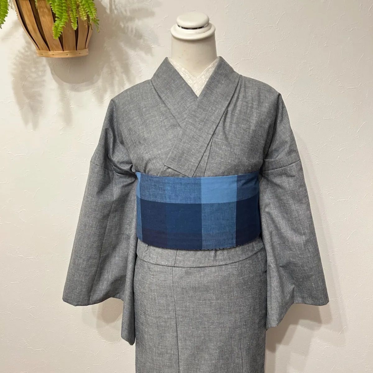 どんな帯結びにも見栄えよく結べます
