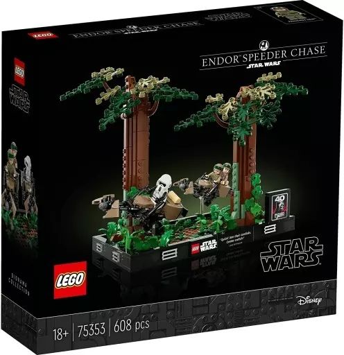 おもちゃ LEGO エンドアのスピーダー チェイス ジオラマ レゴ スター ウォーズ 75353