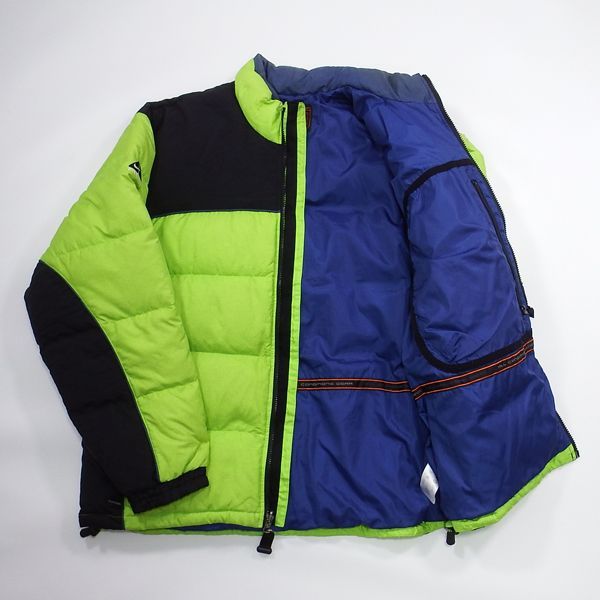 90s ナイキACG outer layer2 ダウンジャケット XXL ライムグリーン