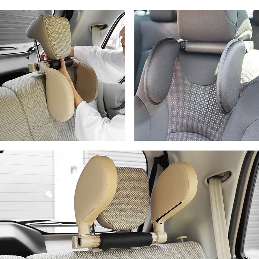 車 ヘッドレスト レザー調カバー Amazon | XIAOLINGDANG 車のヘッドレストカバー シート