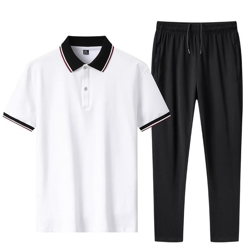 ゴルフウェア メンズ 夏 ゴルフシャツ ゴルフパンツセットアップ T