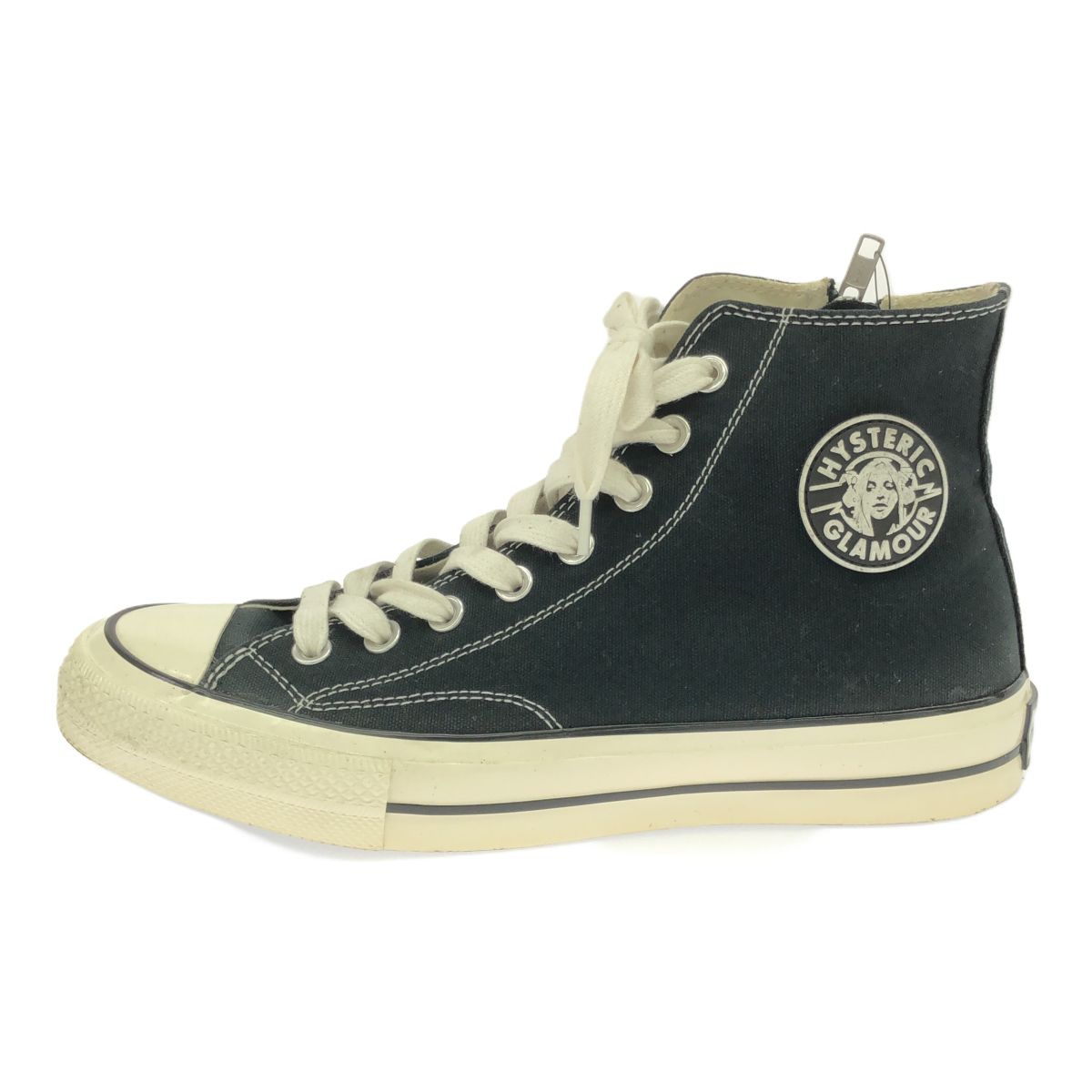 HYSTERIC GLAMOUR ヒステリックグラマー 27cm サイドジップ ハイカット 