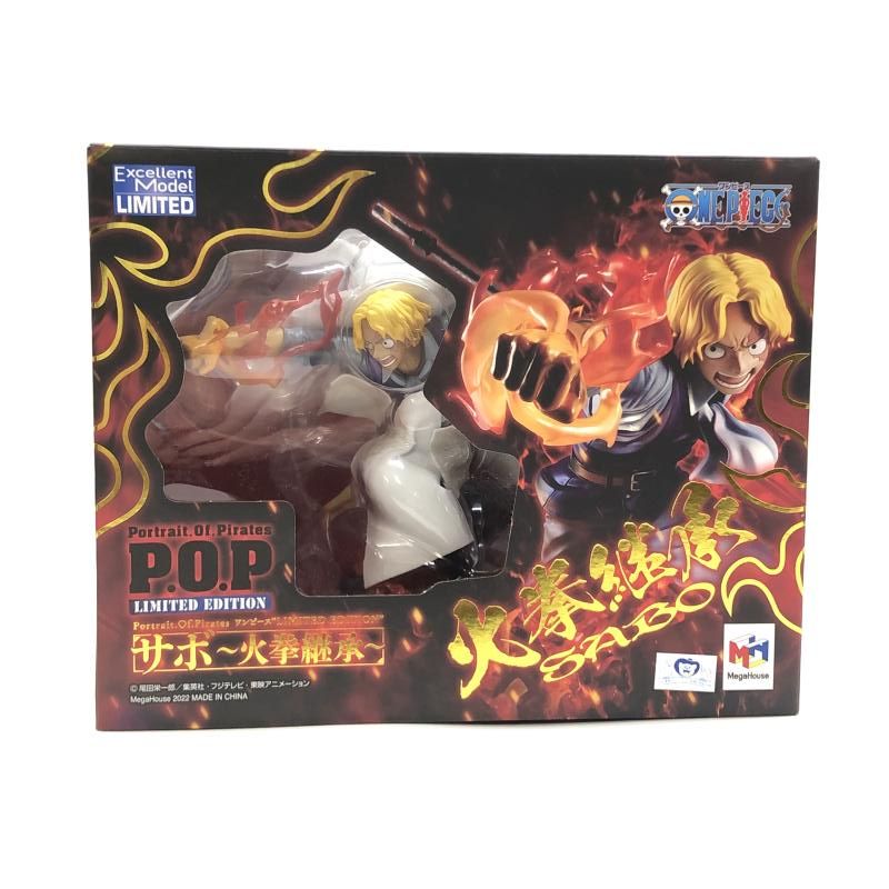 MegaHouse - 【中古】メガハウス Portrait.Of.Pirates LIMITED EDITION サボ ～火拳継承～ 開封品 ワンピース[97][240097220826] 中古】メガハウス Portrait.Of.Pirates LIMITED EDITION サボ