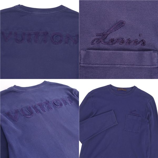 ルイヴィトン LOUIS VUITTON Tシャツ カットソー ロングスリーブ 長袖  