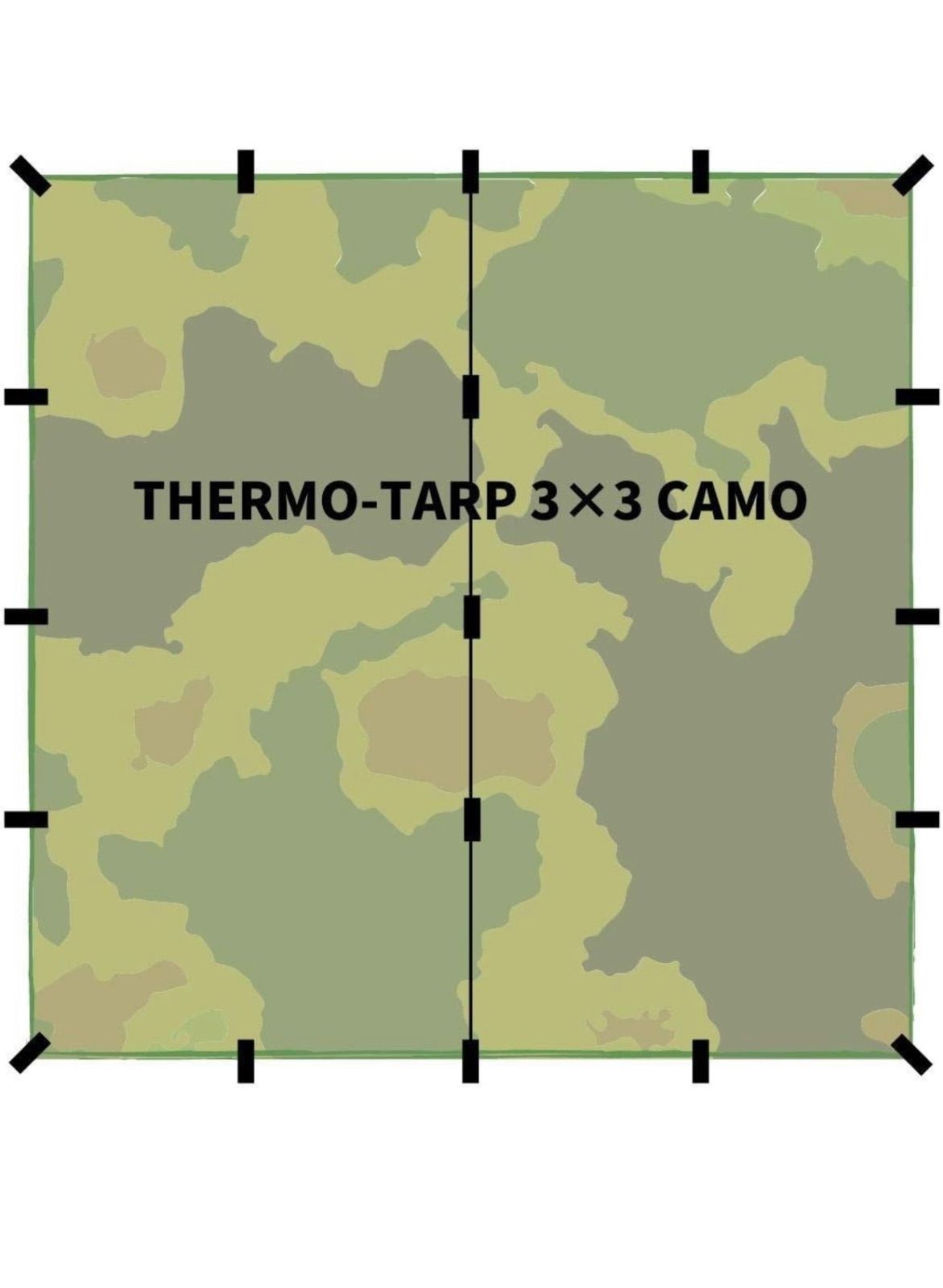 BUSHMEN travel gear】 【ブッシュメン トラベル ギア】Thermo-tarp