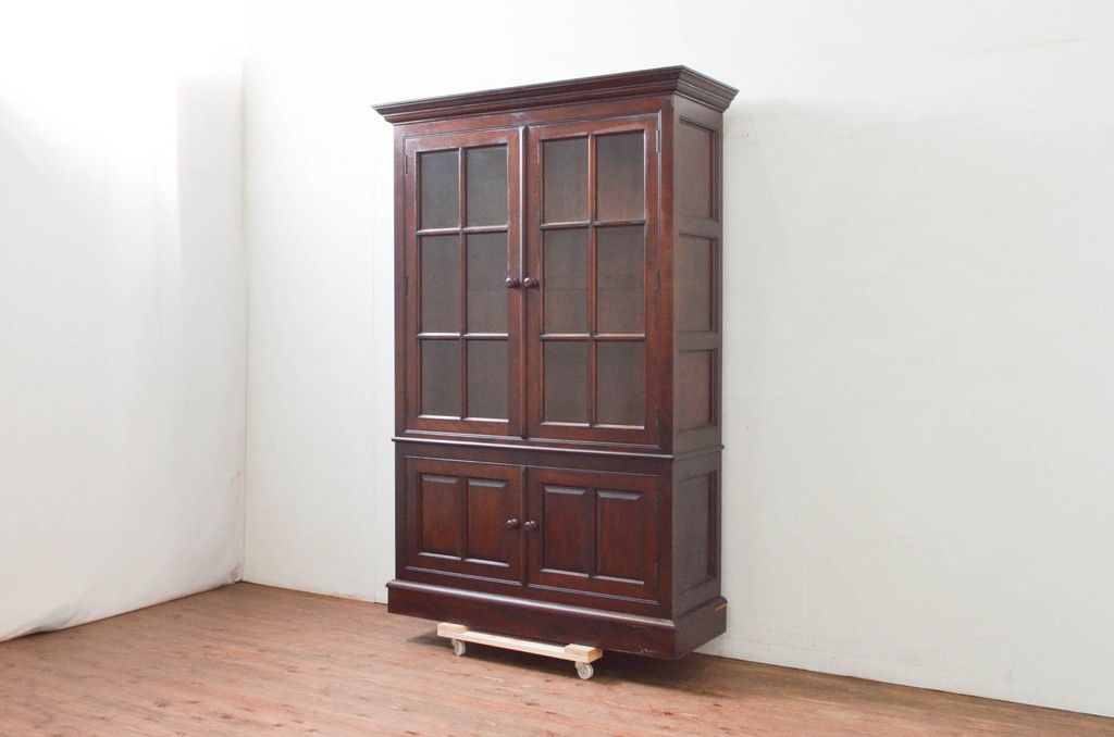 展示品】松本民芸家具 ミズメザクラ無垢材 E型書棚 約79万円 本棚/