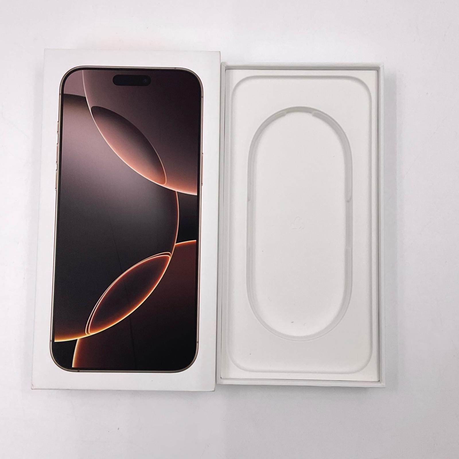 iPhone 16 Pro Max 256GB デザートチタニウム SIMフリー 白ロム