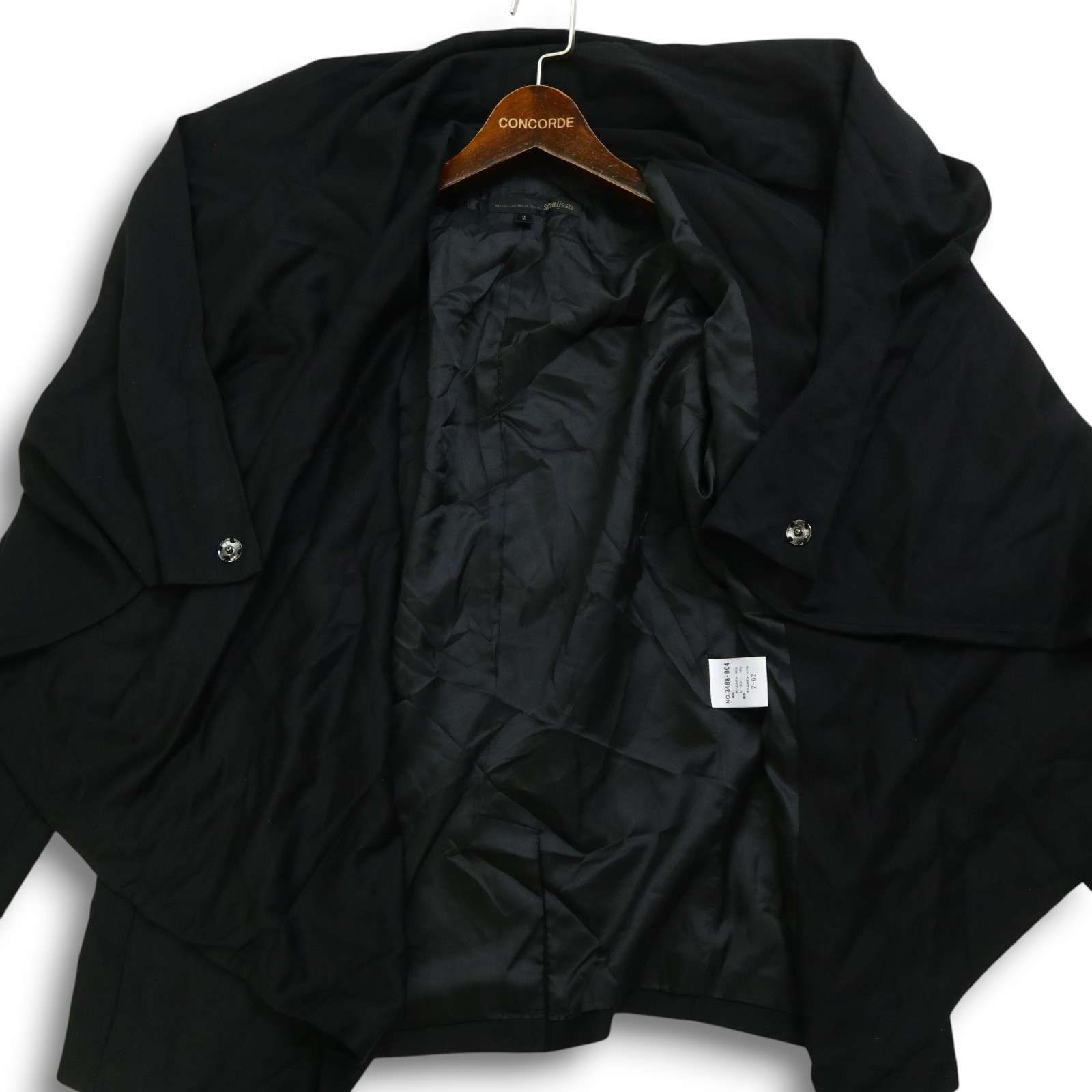 SCHLUSSEL シュリセル　黒ジャケット SCHLUSSEL - 【新品】シュリセル 黒 ジャケット L-②の通販 by