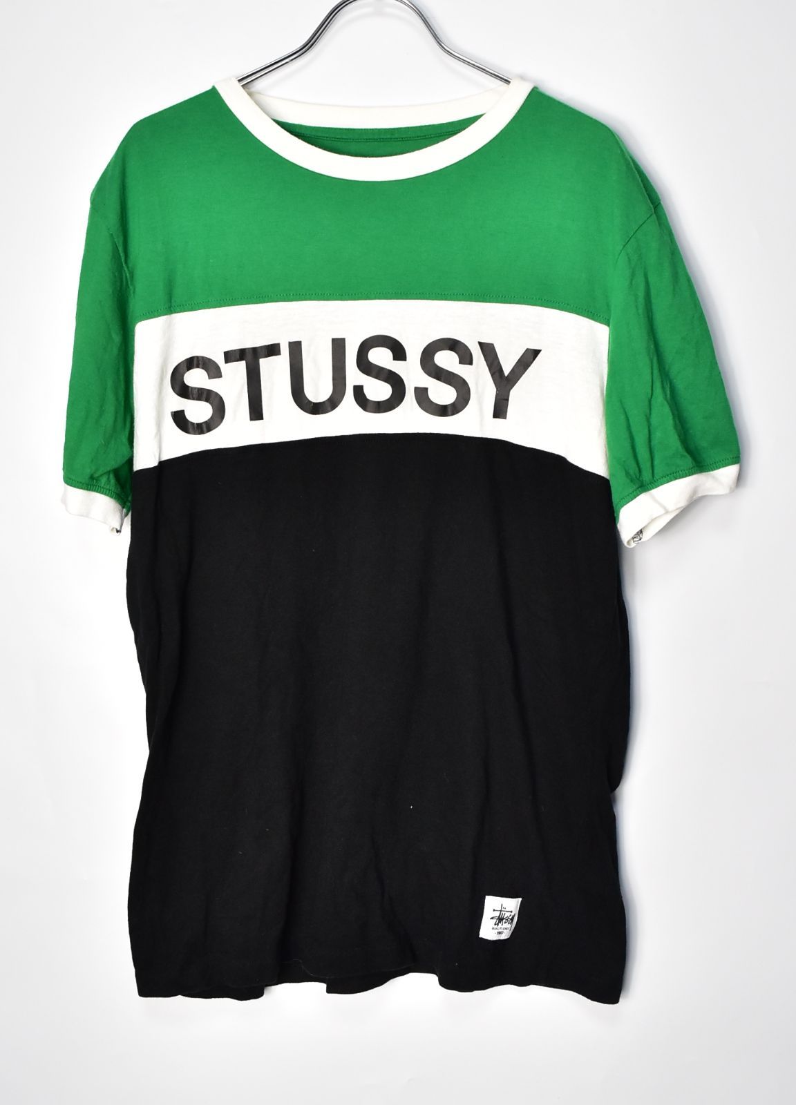 ステューシーtシャツ STUSSY ステューシー ロゴ プリント リンガー Tシャツ 28825 - 842 50