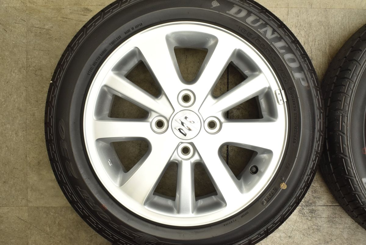 超美品‼️165/60/R14エブリィワゴン純正タイヤホイール4本セット　新車外し 超美品‼️165/60/R14エブリィワゴン純正タイヤホイール4本セット