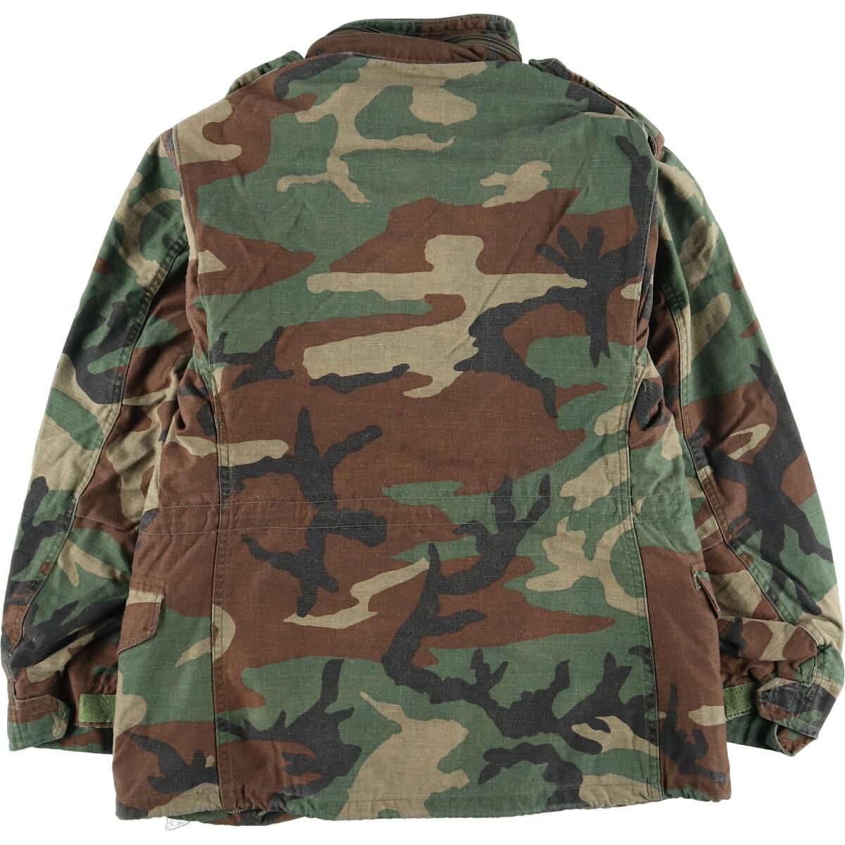 古着 87年納品 米軍実品 U.S.ARMY ウッドランドカモ 迷彩柄 M-65