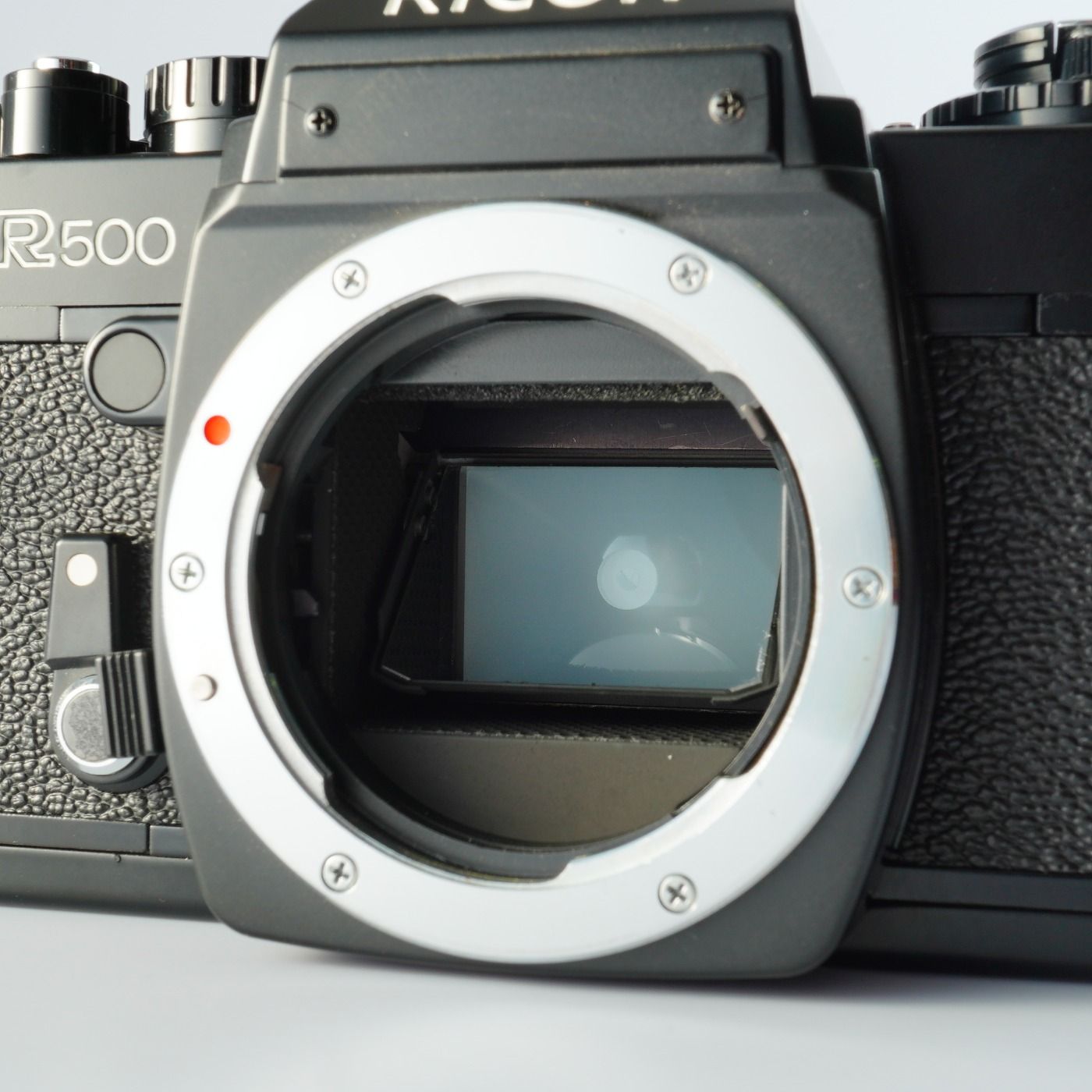 状態良好 RICOH リコー XR500 + RICHO XR RIKENON Ricoh リコー XR500 + XR Rikenon 50mm F/2 MF フィルム一眼レフ