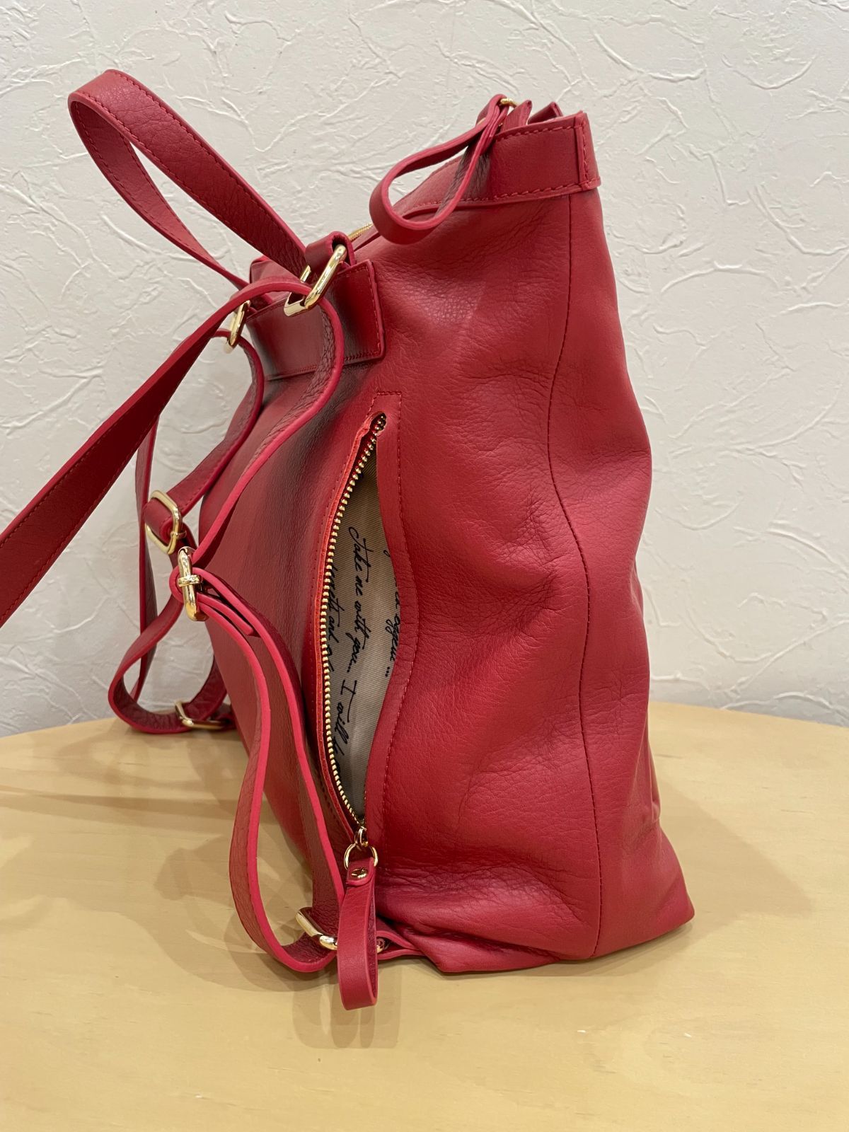 IOPELLE イオペレ リュック サック バックパック レザー 2WAY BACKPACK 