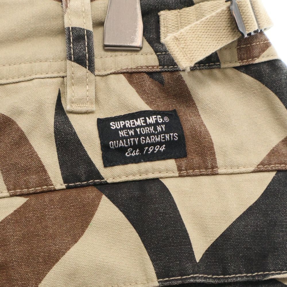 SUPREME (シュプリーム) 19AW CARGO PANT TAN TRIBAL CAMO トライバル
