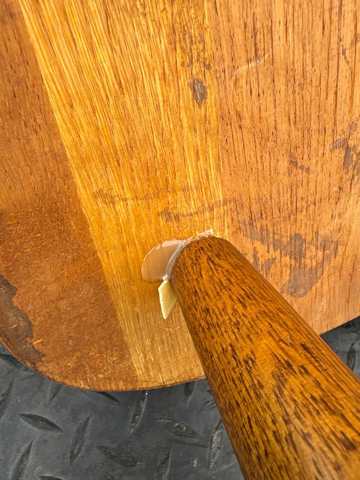 WINDS太平 オーク無垢材 北欧 アンティーク 年代物 レトロ ヴィンテージ ビンテージ 木製チャーチチェア 椅子 イス 木製ダイニングチェア 2脚セット茶色 ブラウン 二脚 飛騨産業 MARWIL-DEMENAGEMENTS_CH